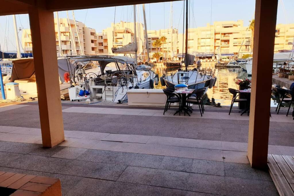 Face Mer Entre Plage Et Marina Bormes-les-Mimosas Eksteriør bilde