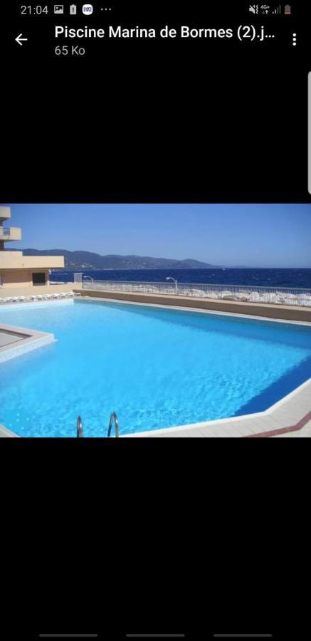 Face Mer Entre Plage Et Marina Bormes-les-Mimosas Eksteriør bilde